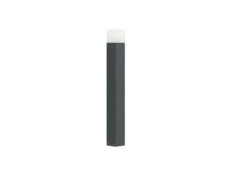 Lampa stojąca słupek ogrodowy Cube ciemny popiel CB-830 DG SU-MA