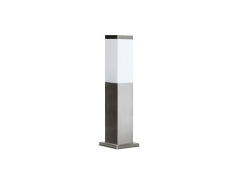 Lampa stojąca słupek ogrodowy Inox Kwadratowa SS802-450 SU-MA