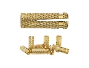 Tuleja mosiężna rozporowa Kotwa wbijana do betonu M12 16x41 20szt