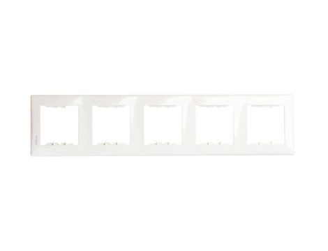 Sedna Ramka pięciokrotna kremowa pionowa SDN5801523