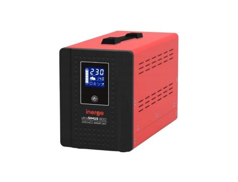 Zasilacz awaryjny ultraSinus 800 T (800VA/480W) 12V/230V EPS-12-800-T2 INERGE