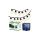 Girlanda solarna ogrodowa GLADI 2 30LED G40 10,6 m LUMILED