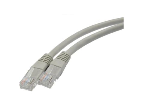 Patchcord UTP kat.6 kabel sieciowy LAN 2x RJ45 linka szary 1,5m