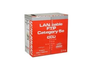 Kabel teleinformatyczny skrętka CAT. 5e FTP CU 4x2xAWG24 /305m