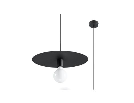 Lampa wisząca FLAVIO czarna