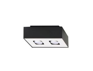 Plafon MONO 2 czarny