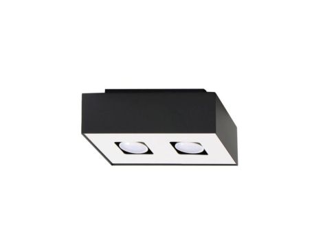 Plafon MONO 2 czarny