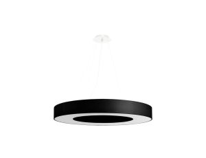 Żyrandol SATURNO SLIM 70 czarny