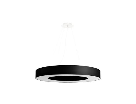 Żyrandol SATURNO SLIM 70 czarny