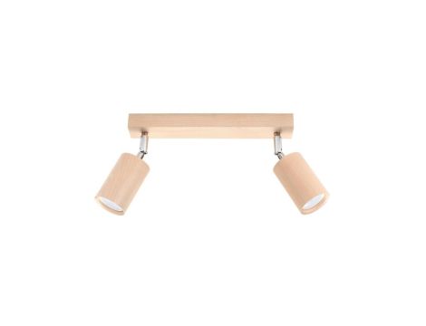 Plafon BERG 2 naturalne drewno