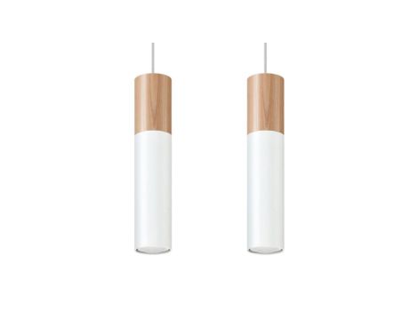 Lampa wisząca PABLO 2 biała