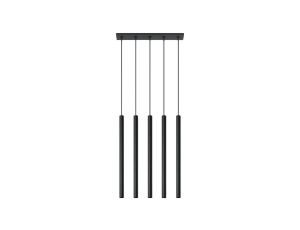 Lampa wisząca PASTELO 5 czarna