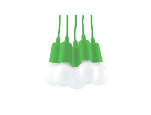 Lampa wisząca DIEGO 5 zielony
