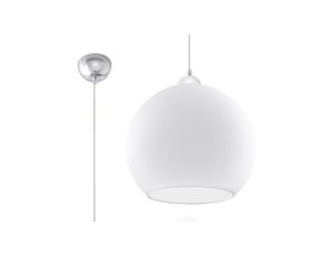 Lampa wisząca BALL biała