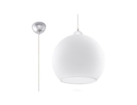 Lampa wisząca BALL biała