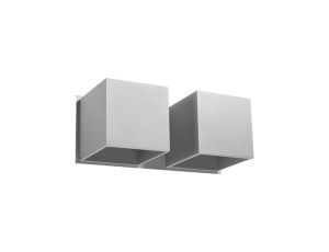 Kinkiet QUAD 2 szary