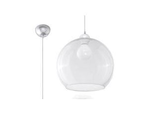 Lampa wisząca BALL transparentny