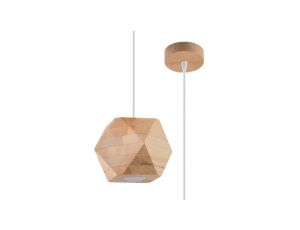 Lampa wisząca WOODY naturalne drewno