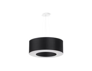 Żyrandol SATURNO 50 czarny