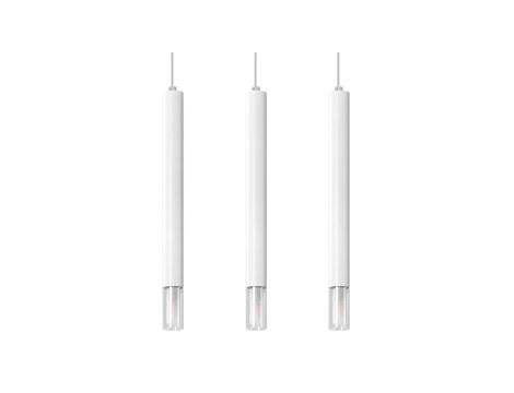 Lampa wisząca WEZYR 3 biała
