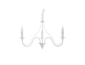 Żyrandol MINERWA 3 biały