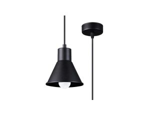 Lampa wisząca TALEJA 1 czarna E27