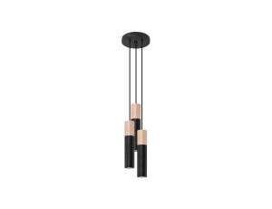 Lampa wisząca PABLO 3P czarna