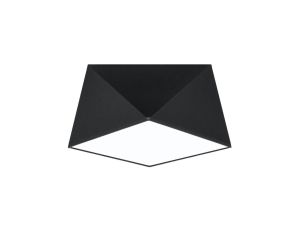 Plafon HEXA 25 czarny