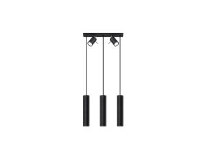 Lampa wisząca RING 3 czarny