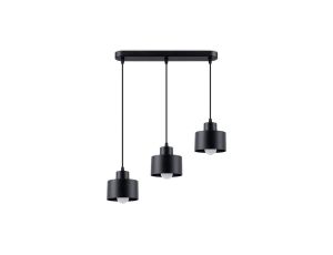 Lampa wisząca SAVAR 3 czarna