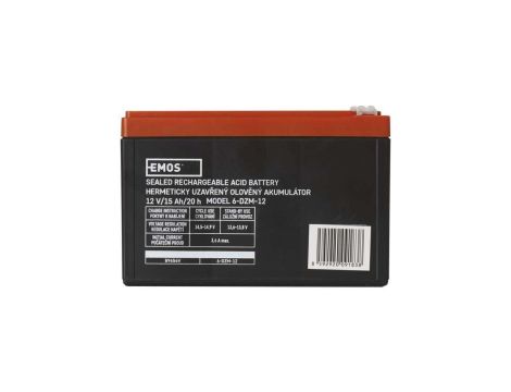 Akumulator VRLA AGM 12V 15Ah F6,3 B9656V