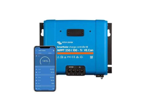 Regulator ładowania Smart 250V/100A-Tr CAN BlueTooth