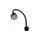 AO000318, lampa LED na gęsiej szyi, Ø65mm 400long, światło białe, 5W, 4000lx, 6000K, 12-28V DC, złącze M12 4pin