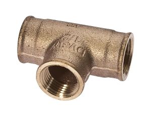 Akcesoria przepływowe, trójnik, czerwone żeliwo Rotguss AS000002