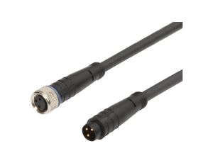 Akcesoria, Kabel połączeniowy, 3 m, żeński M8 (gniazdo) 3-PINowy prosty, męski mini (złącze) AV98A161