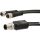 VK000055, rozdzielacz, 60V, 2x M8 4pin, M12 4pin, 4A 2xM8-Dose4p,1xM12-Stecker4p