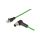 Kabel danych, Kabel połączeniowy, 5m, M12 męski (złącze) 4-PINowy kątowy, kodowanie D, RJ45 męski VK508F21