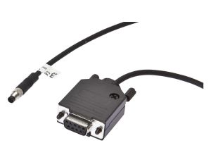 Kabel połączeniowy RS232/Sub-D, 2 m, M5 męski (złącze lub) prosty, D-Sub męski (złącze) 9-PIN VK207F44