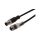 Kabel połączeniowy, 3 m, żeński M12 (gniazdo) 4-PINowy prosty, męski M12 (złącze) 4-PINowy prosty VK300F26