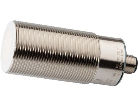 Czujnik pojemnościowy, M32x1.5 82długość, Flush, Sn: 0,5-30, 10-35VDC, 2x PNP NC/NO, złącze M12 KB320420