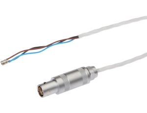 VKA00941, Kabel połączeniowy, 10 m, żeński Lemo (gniazdo) 3-pinowy prosty, wolny koniec żyły, 3-przewodowy, -40-200C