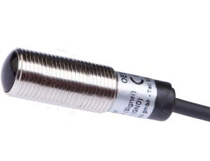 Wysokowydajna Bariera świetlna, odbiornik, M12x1 45long, normalna konstrukcja, Anschluss an Verstärker OE126001