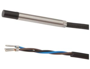 Czujnik indukcyjny, Ø4mm 35long, Non-flush, Sn: 5, 10-30VDC, PNP NO, Kabel 2m PUR (poliuretan) INR40106