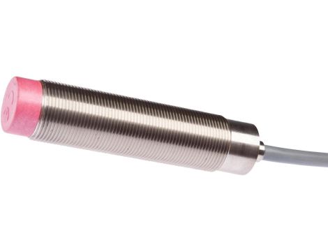 Czujnik indukcyjny, M18x1 78long, Non-flush, Sn: 8, 10-35VDC, 0-180C, PNP NC, Kabel 2m silikonowy IN180250