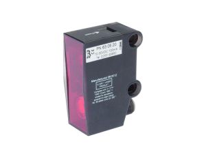 Czujnik Laserowy, autorefleksyjny, 23x45x63mm, dioda Laserowa, światło czerwone, punktowy, Teach-In, Sn: 100-1900 PN630520