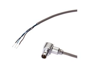 Kabel połączeniowy, 2 m, żeński Lemo-mini (gniazdo) 3-PINowy kątowy, wolny koniec żyły, 3-przewodowy, -40-180C VK2000L0