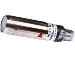 Czujnik Laserowy, przelotowy nadajnik Czujnika, M18x1 72long, Sn: 60m, 10-30VDC, złącze M12 PS180024