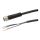 VKC00075, Kabel połączeniowy, 30 m, żeński M8 (gniazdo) 3-pinowy prosty, wolny koniec żyły, 3x0,34 mm, PUR