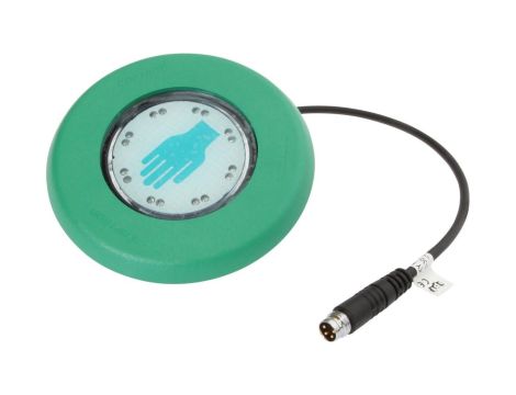 Czujnik pojemnościowy, przycisk, 59 mm, symbol ręka, 10-30 VDC, -30-70C, PNP NO KY98E021