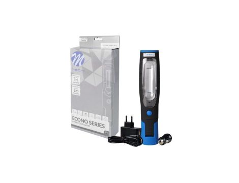Lampa warsztatowa led akumulatorowa z magnesem i hakiem IL94 M-tech